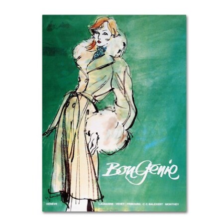 Vintage Apple Collection 'Bon Genie' Canvas Art,24x32